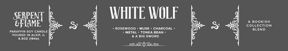 White Wolf, Rosewood Charcoal Musk