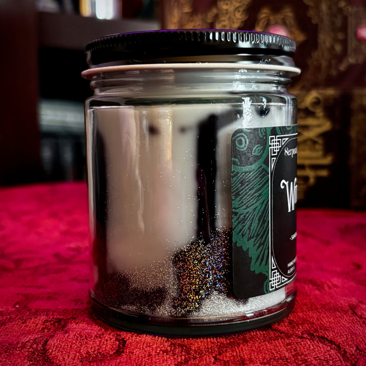 Witches Road Candle, Sandalwood Patchouli