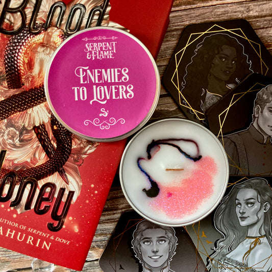 Enemies to Lovers Candle, Chocolate Amber