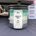 Aromantic Flag Layered Candle