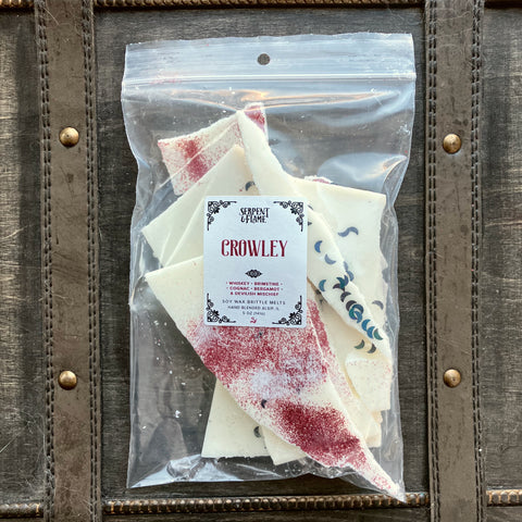 Crowley Wax Brittle, Brimstone Cognac