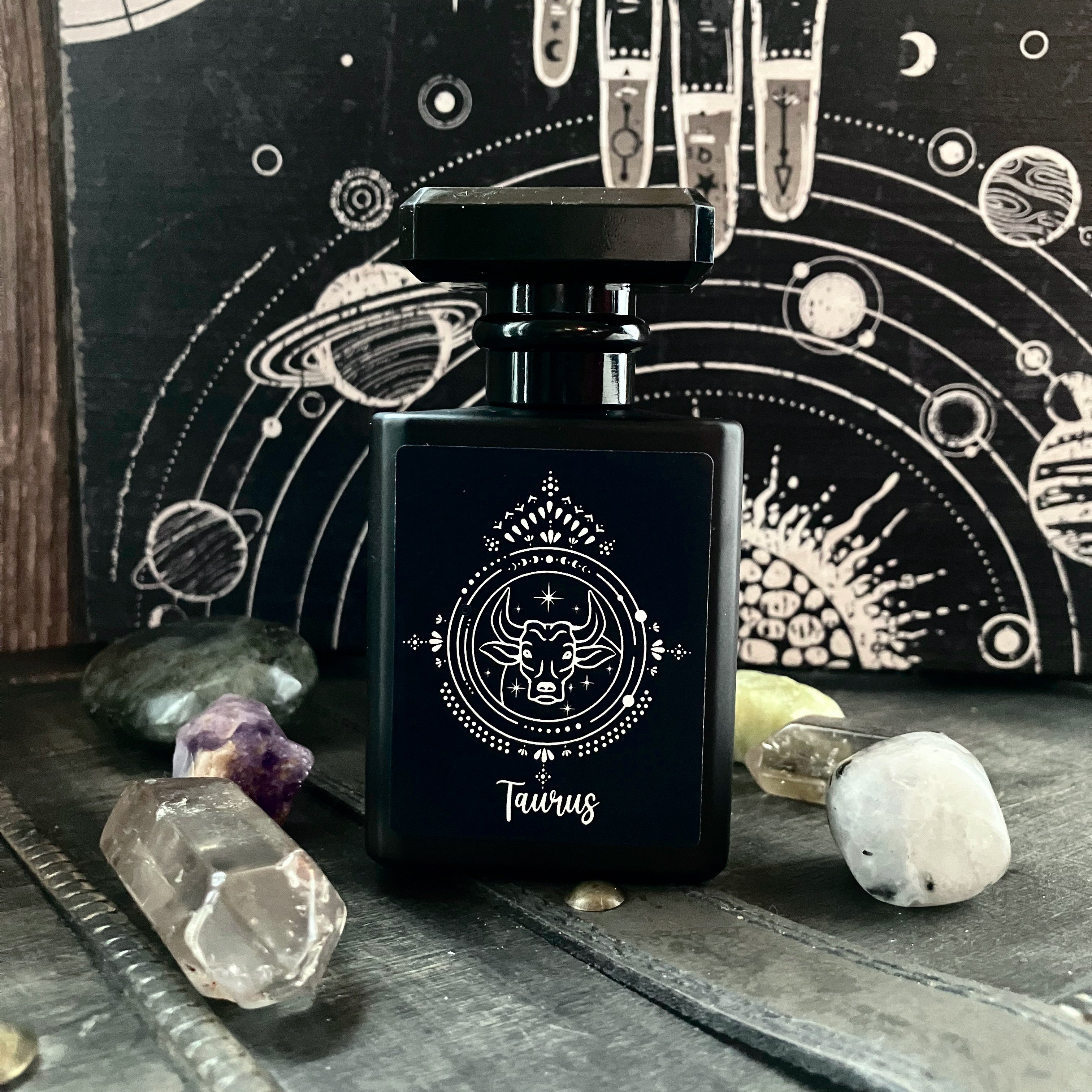 Zodiac Taurus Perfume Bottle Serpent & Flame Candle Co