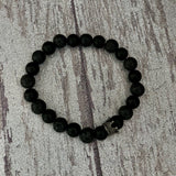 Crown Lava Stone Diffuser Bracelet