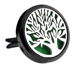 Black and Silver Car Diffuser Clips