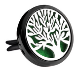 Black and Silver Car Diffuser Clips