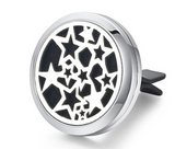 Silver Car Diffuser Clips