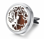 Silver Car Diffuser Clips