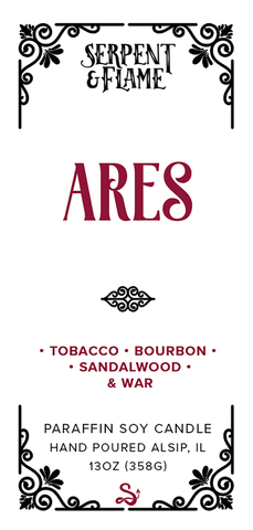 Ares, Bourbon Sandalwood Tobacco