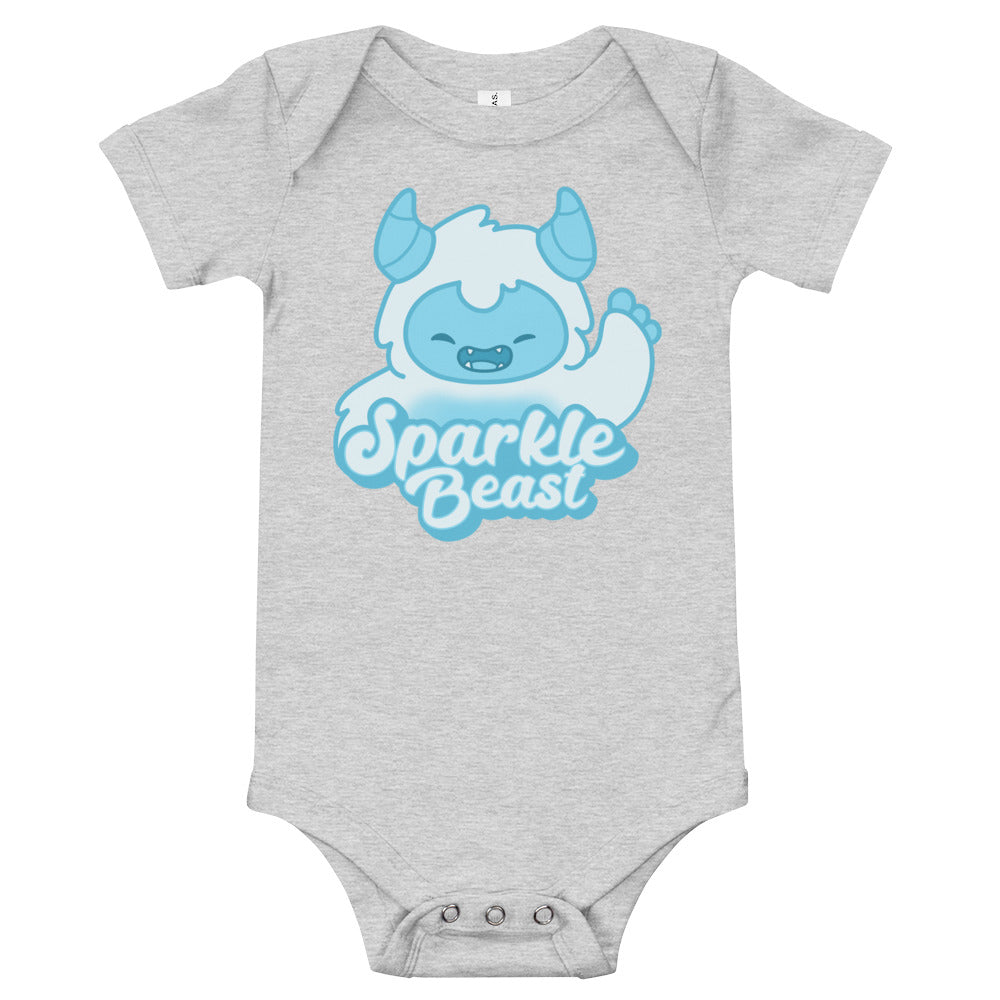 Sparkle Beast Baby short sleeve one piece