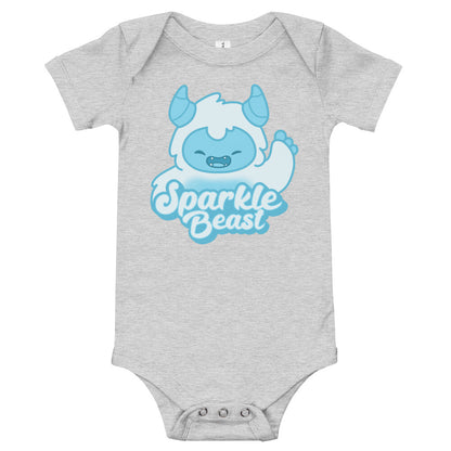 Sparkle Beast Baby short sleeve one piece