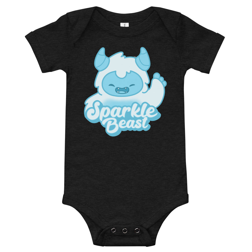 Sparkle Beast Baby short sleeve one piece