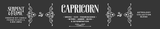Zodiac Capricorn Candle, Smoked Oud