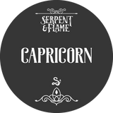 Zodiac Capricorn Candle, Smoked Oud