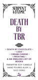 Death by TBR, Chocolate Cake