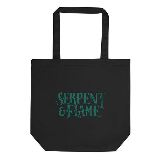 Serpent and Flame Logo Eco Tote Bag