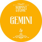 Zodiac Gemini Candle, Vetiver Vanilla