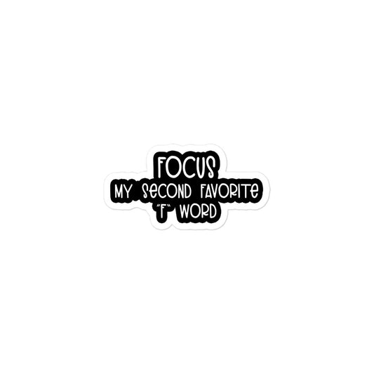 Focus Sticker