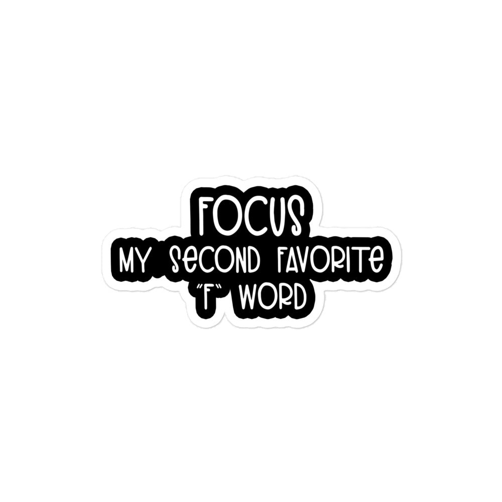 Focus Sticker