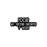 Focus Sticker