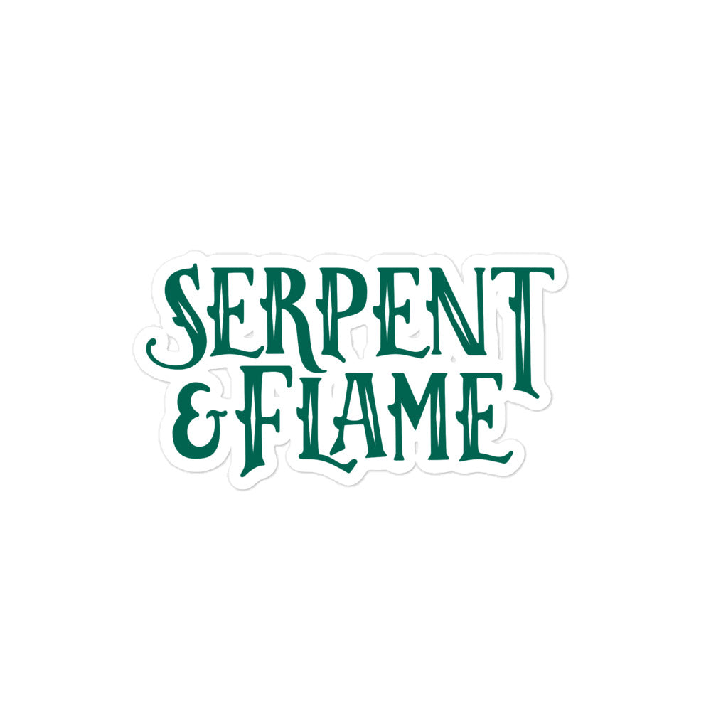 Serpent and Flame Bubble-free stickers