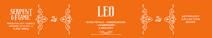 Zodiac Leo, Rose Sandalwood