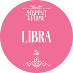 Zodiac Libra Candle, Sea Salt Ozone