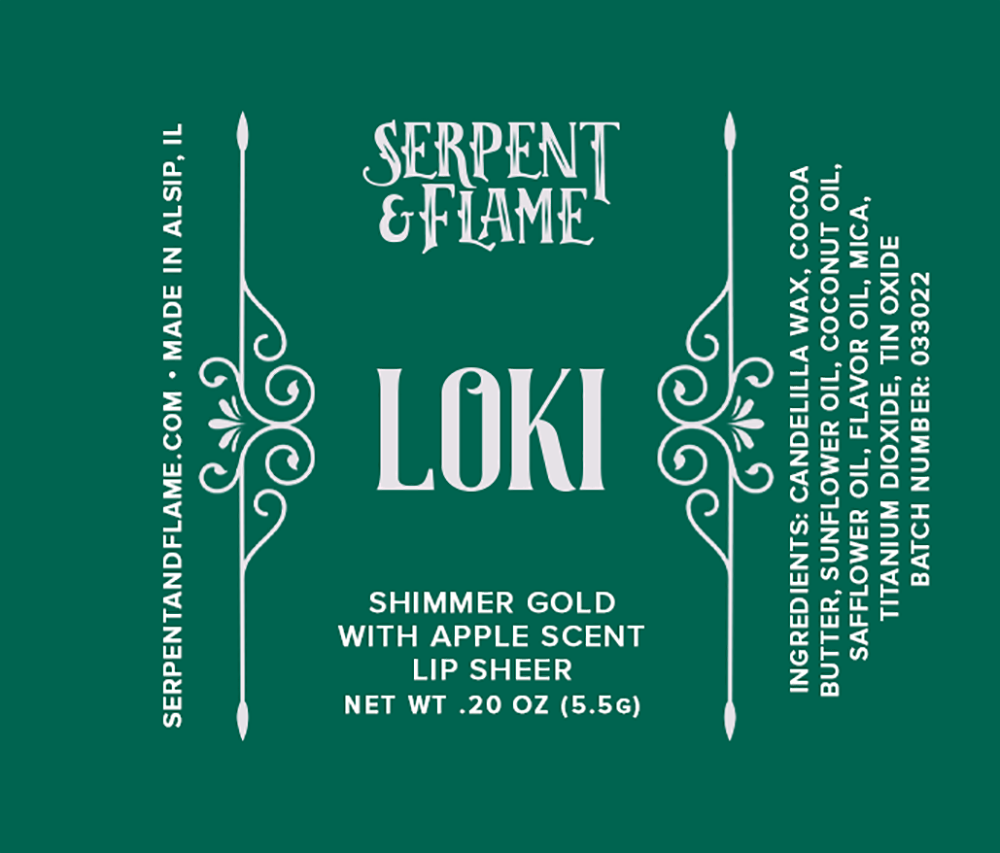Loki, Light Gold Lip Sheer