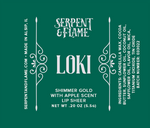 Loki, Light Gold Lip Sheer