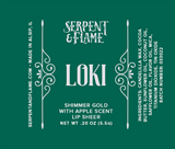 Loki, Light Gold Lip Sheer