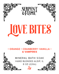 Love Bites 8oz Mineral Bath Soak