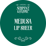 Medusa, Patina Gold Lip Sheer