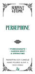 Persephone, Pomegranate Mint