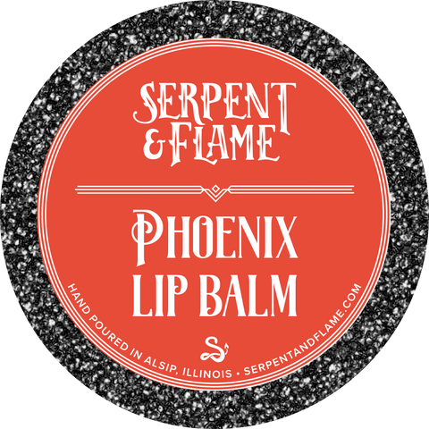 Phoenix, Peach Strawberry Lip Balm