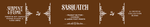 Sasquatch, Peanut Butter Cookies