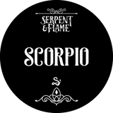 Zodiac Scorpio Candle, Black Amber Plum