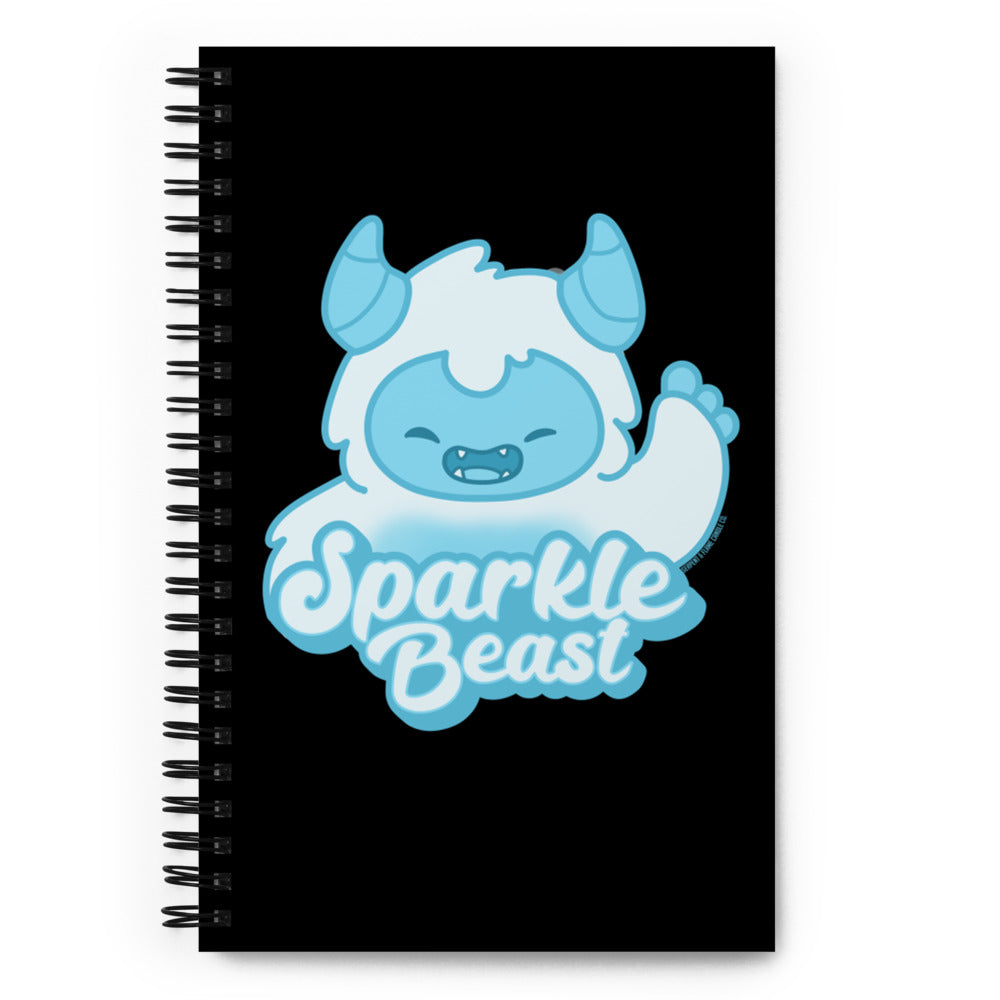 Sparkle Beast Dotted Spiral Notebook