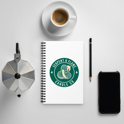 Effie Mascot Dotted Spiral Notebook