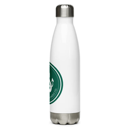Serpent and Flame Round Logo Stainless Steel Water Bottle