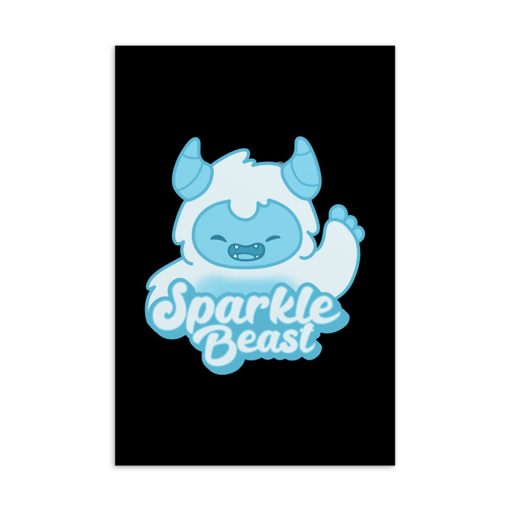 Sparkle Beast Standard Postcard