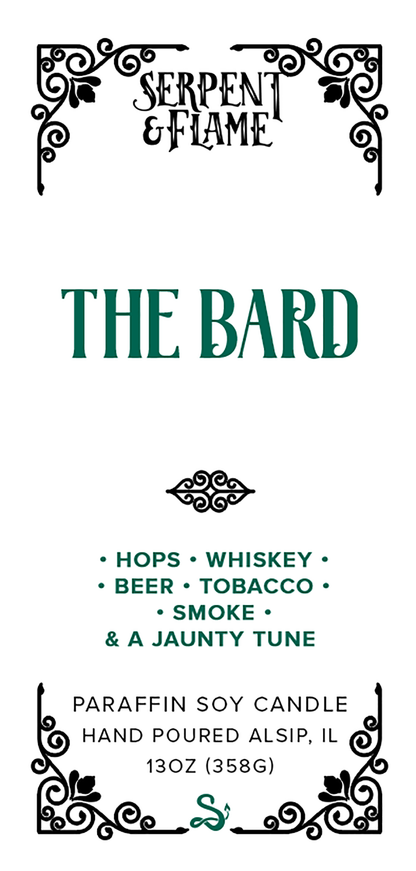 LAST RUN: The Bard Candle, Hops Whiskey Smoke
