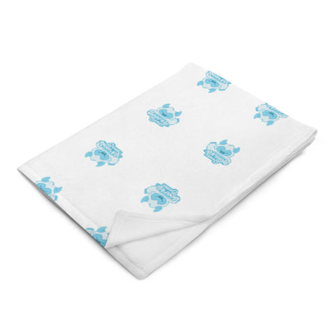 Sparkle Beast Repeating Print Throw Blanket