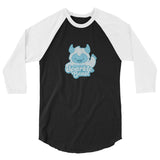 Sparkle Beast 3/4 sleeve raglan shirt