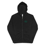 Effie Logo Unisex fleece zip up hoodie