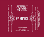 Vampire, Apple Berry Lip Balm