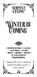 Winter is Coming (Ready to Ship)