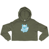 Sparkle Beast Crop Hoodie